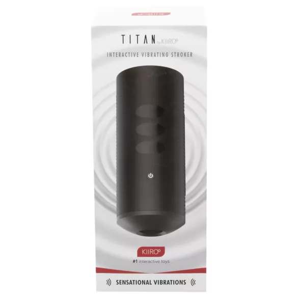Kiiroo Titan - masturbador masculino interativo - preto