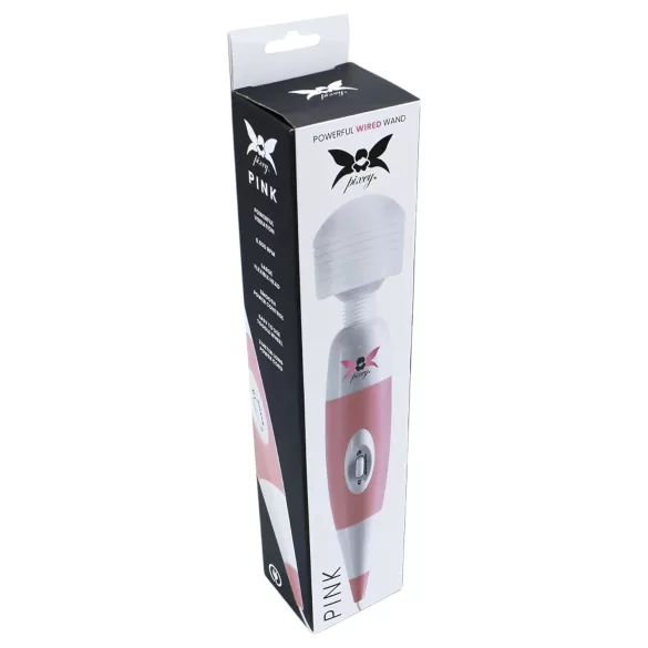 Pixey - vibrador massageador com fio (rosa)
