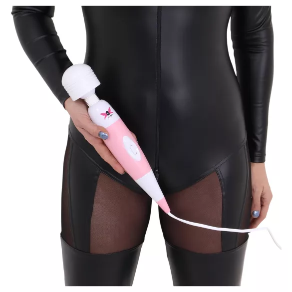 Pixey - vibrador massageador com fio (rosa)