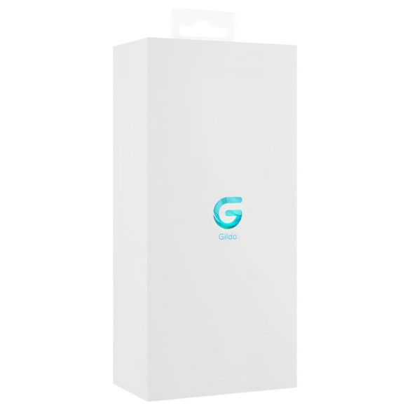 Gildo Glass No. 5 - dildo de vidro espiralado - transparente/azul