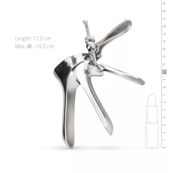SINNER - plug vaginal - grande (prata)