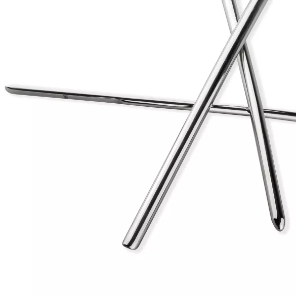 SINNER 174 - dilatador uretral curvo - aço - kit com 14 peças