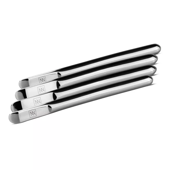 SINNER 174 - dilatador uretral curvo - aço - kit com 14 peças