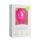 Easytoys Diamond - plug anal com pedra - silicone rosa médio