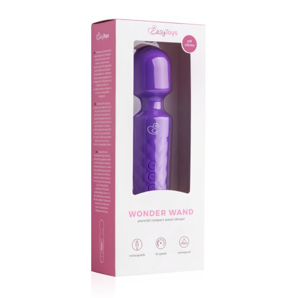 EasyToys - mini massageador vibrador recarregável - lilás