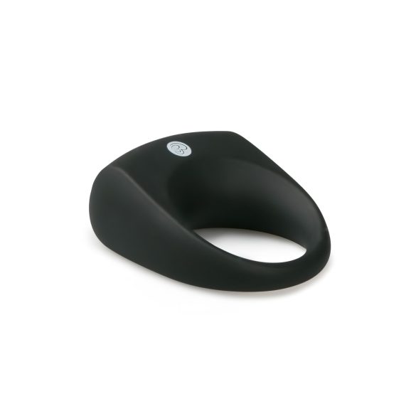 Easytoys - anel peniano vibratório - silicone preto