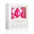 Easytoys Diamond - plug anal kit - silicone rosa