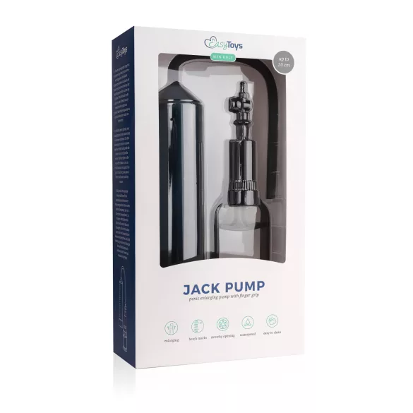 Easytoys - bomba peniana com alça - preto