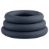 Boners - anel peniano kit - 3 peças - silicone cinza