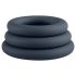 Boners - anel peniano kit - 3 peças - silicone cinza