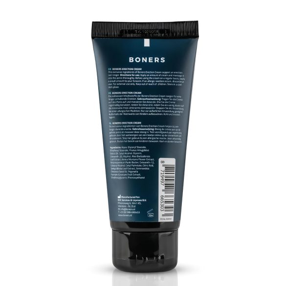 Boners - creme estimulante para ereção masculina - 100ml