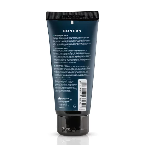 Boners Essentials - creme retardador masculina - 100ml