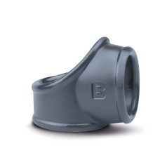 Boners - anel peniano e extensor de escroto - silicone cinza