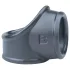 Boners - anel peniano e extensor de escroto - silicone cinza
