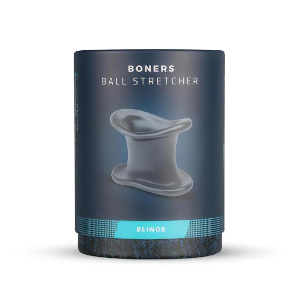Boners - anel peniano e extensor - silicone cinza