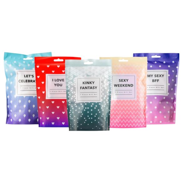 LoveBoxxx Let's Celebrate - kit vibrador 7 peças