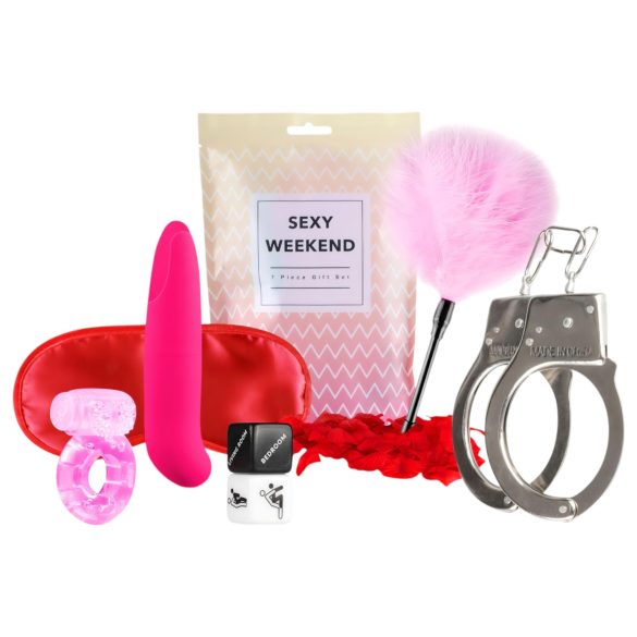 LoveBoxxx - kit erótico com vibrador - 7 peças