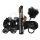 LoveBoxxx - kit de bondage com vibrador - 6 peças - preto