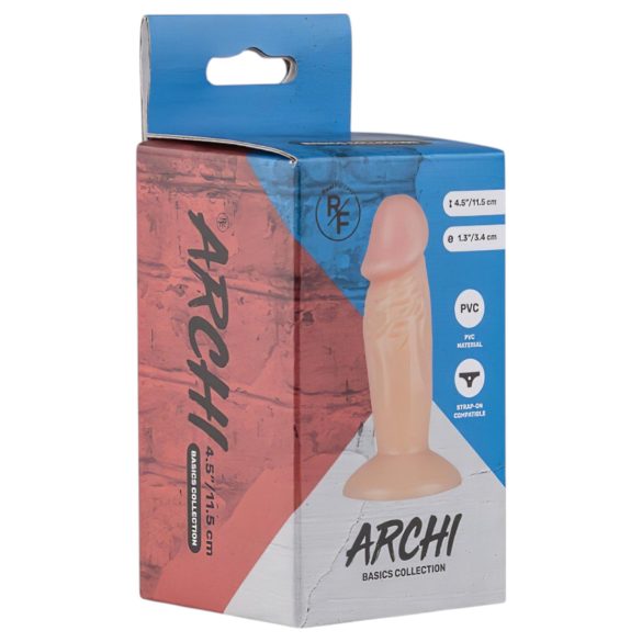 Real Fantasy Archi - dildo realístico - 11,5cm - cor natural