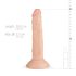 Real Fantasy Blane - dildo realístico - 20cm - cor pele