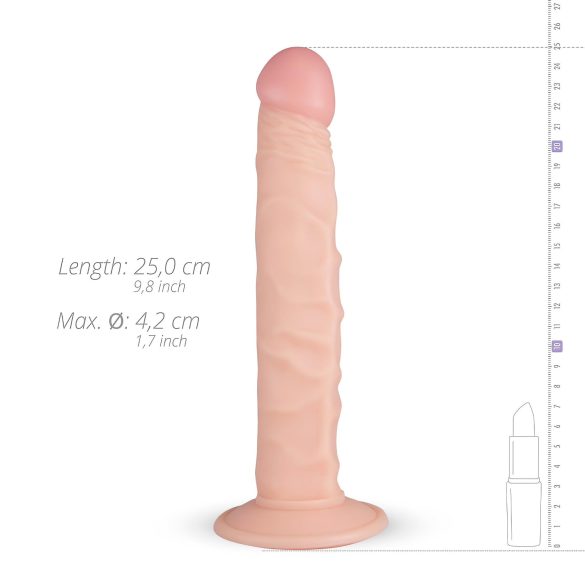 Real Fantasy Scott - dildo realístico - 25cm - cor natural