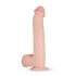Real Fantasy Lexon - dildo realístico com escroto - 33cm - cor natural