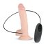 Real Fantasy Glynn - vibrador realista recarregável - 25cm (natural)