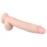 Real Fantasy Dwane - vibrador realístico recarregável - 31cm - cor natural