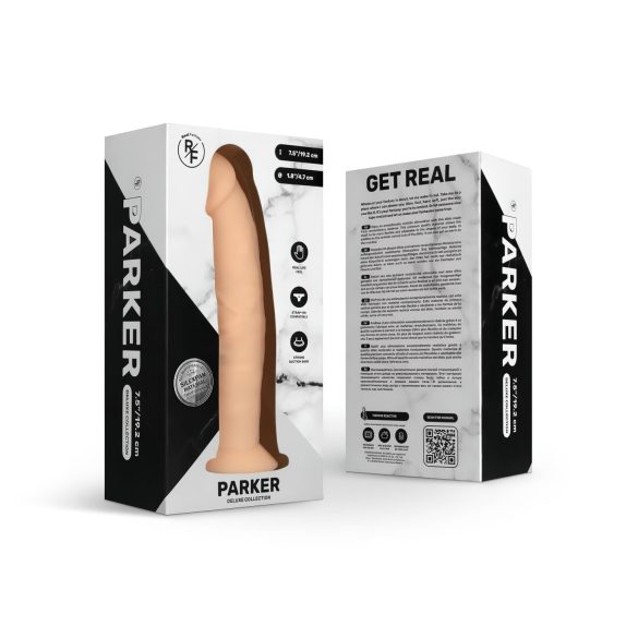 Real Fantasy Parker - dildo realístico - 19cm - cor natural