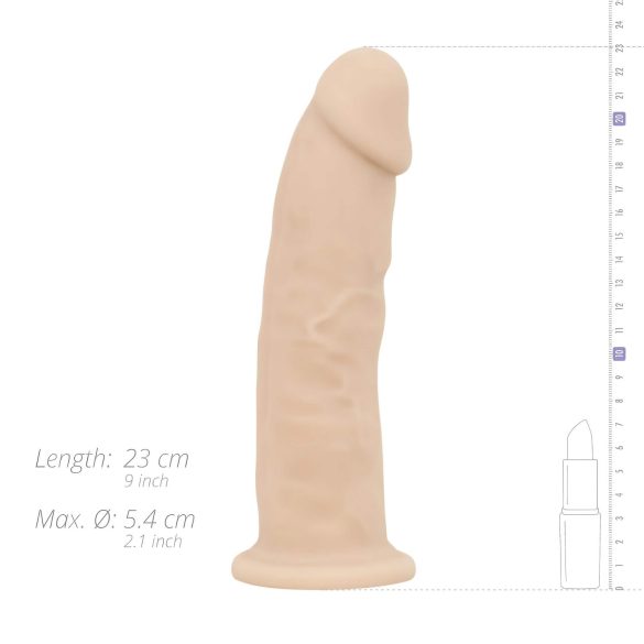 Real Fantasy Xavier - dildo realístico - 23cm - cor natural