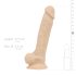 Real Fantasy Percy - dildo realístico - 18cm - cor natural