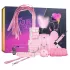 Baú de Prazer Secreto - kit BDSM avançado - 14 peças (rosa)