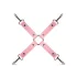 Secret Pleasure Chest - kit BDSM avançado - 14 peças - rosa