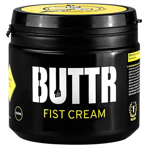 BUTTR - creme lubrificante para fistting - 500ml