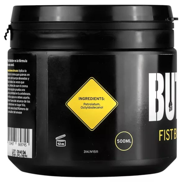 BUTTR Fisting Butter - manteiga lubrificante para fisting anal (500 ml)