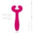 Easytoys Couple - vibrador casal recarregável à prova d'água - rosa
