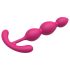 Cheeky Love - plug anal com pérolas - silicone rosa