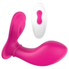   Dreamtoys Essentials - vibrador portátil com calcinha estimuladora do ponto G (magenta)