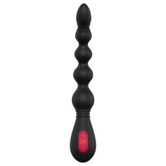   Cheeky Love - vibrador anal recarregável com esferas - silicone preto