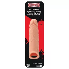 RealStuff - capa peniana - pele realista - 17cm