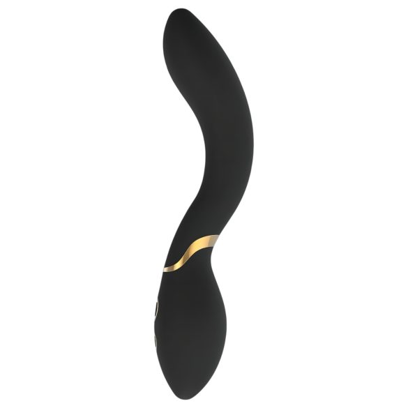 Elite Josephine - vibrador ponto G recarregável - silicone preto