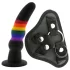 Colorful Love - dildo com cinta - colorido
