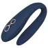 Goddess Ares - vibrador duplo flexível para casal - silicone azul