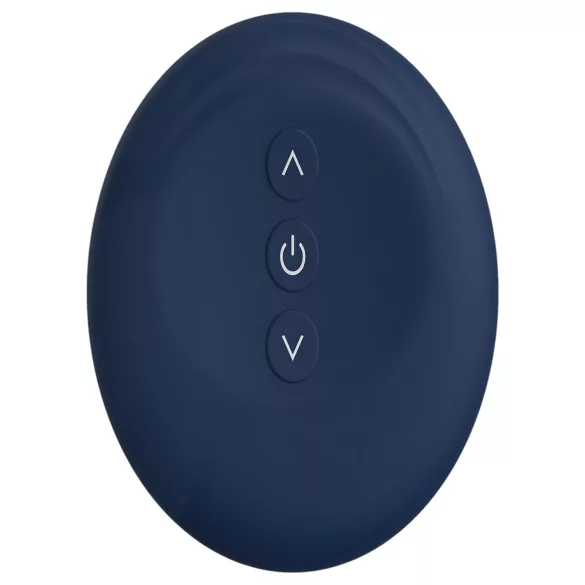 Goddess Ares - vibrador duplo flexível para casal - silicone azul