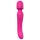 Vibes of Love - vibrador varinha recarregável aquecedor massajador silicone rosa
