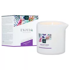 Exotiq - vela de massagem perfumada - aroma rosa - 200g