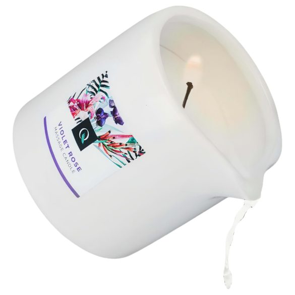 Exotiq - vela de massagem perfumada - aroma rosa - 200g