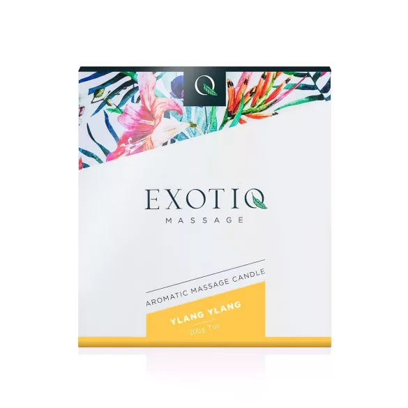 Exotiq - vela de massagem perfumada ylang ylang - 200g
