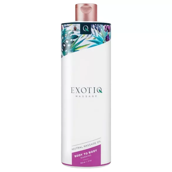 Exotiq Body To Body - óleo de massagem aquecedor - 500ml