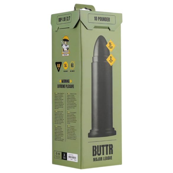 BUTTR - dildo grande com ventosa - preto